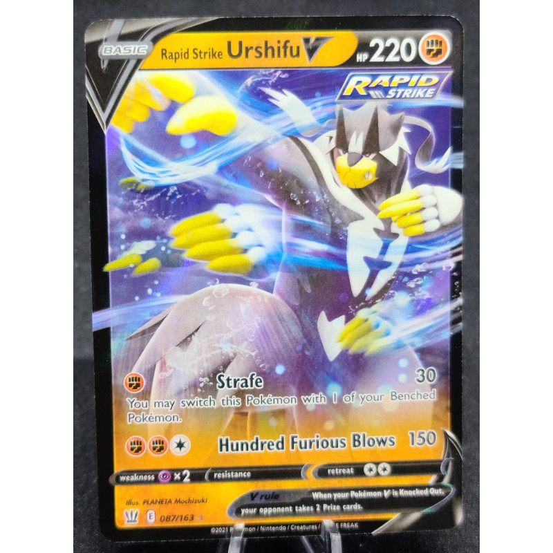 Rapid Strike Urshifu V - 087/163 - Ultra Rare