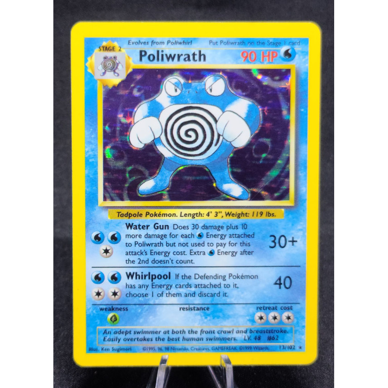 Poliwrath - 13/102 - Holo Unlimited