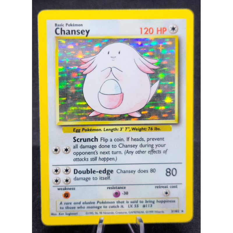 Chansey - 3/102 - Holo Unlimited