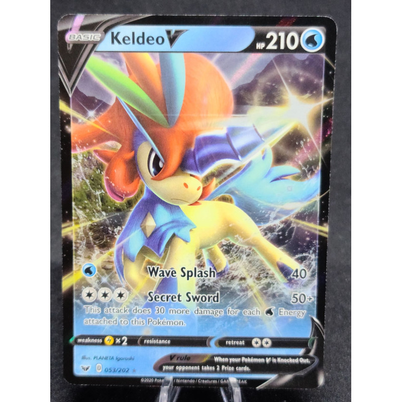 Keldeo V - 053/202 - Ultra Rare