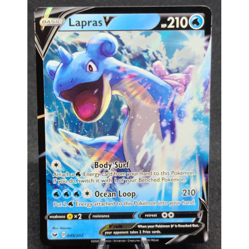 Lapras V - 049/202 - Ultra Rare