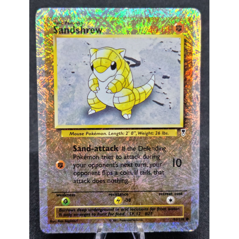 Sandshrew - 91/110 - Common Reverse Holo