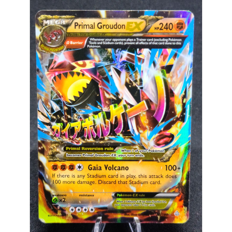 Primal Groudon EX - 86/160 - Ultra Rare